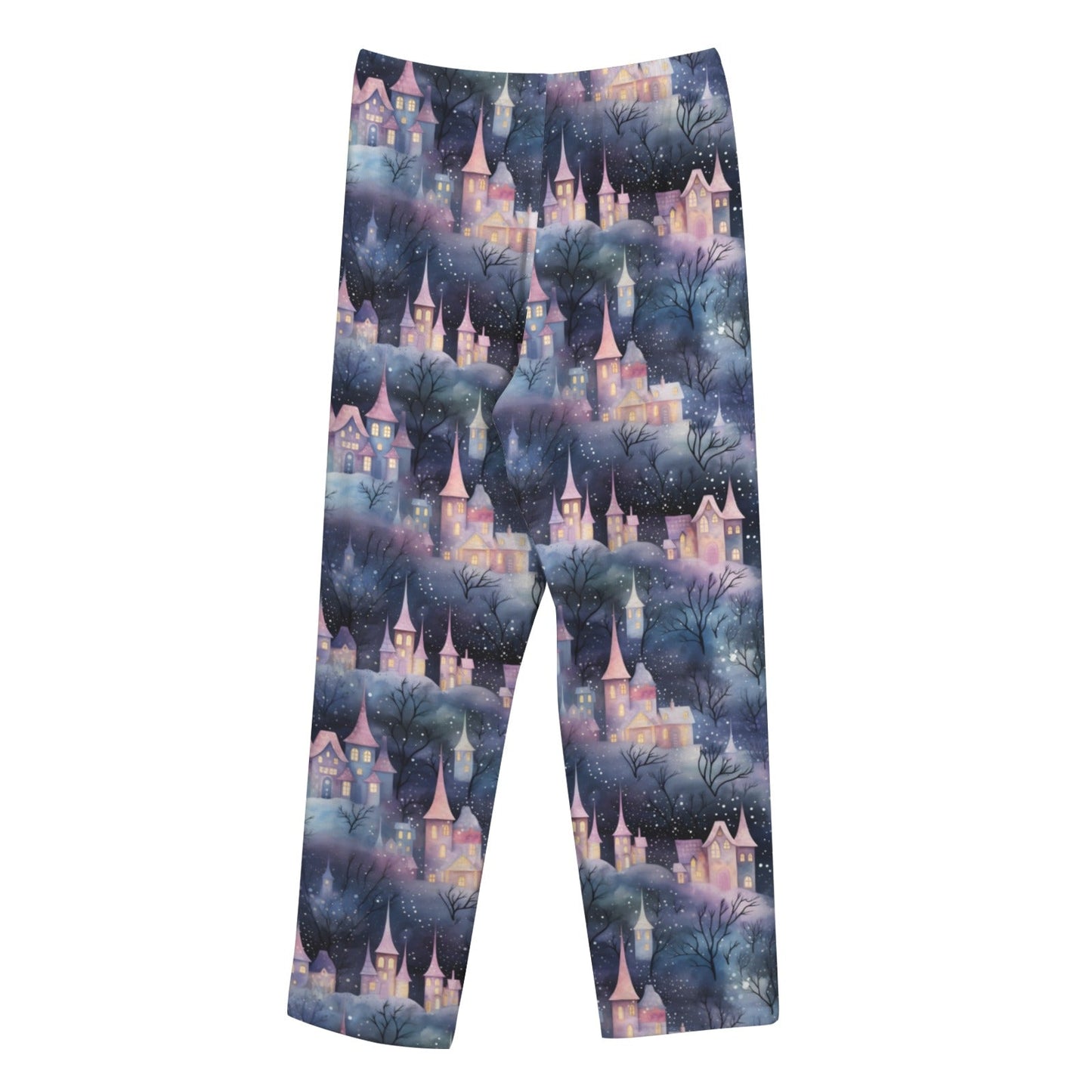 Snow Magical | Relaxed Fit Adult Pajamas Pants - Mavella BoutiquePajamas