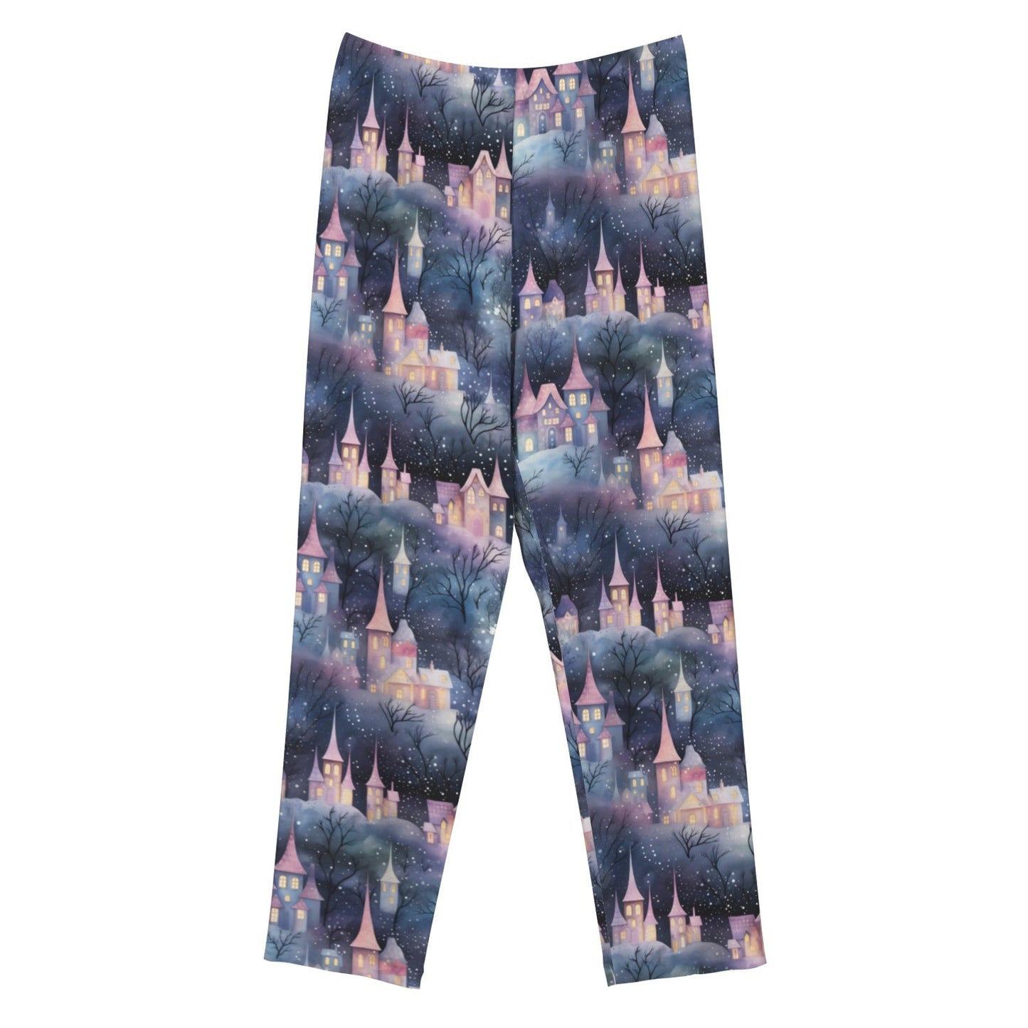 Snow Magical | Relaxed Fit Adult Pajamas Pants - Mavella BoutiquePajamas