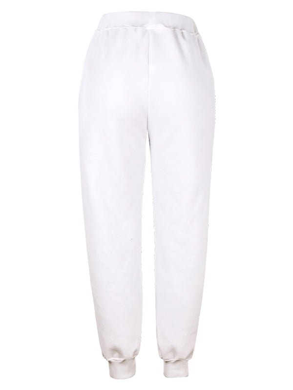 Women's Casual Cotton Loose Pocket Sports Pajama Pants - Mavella Boutique