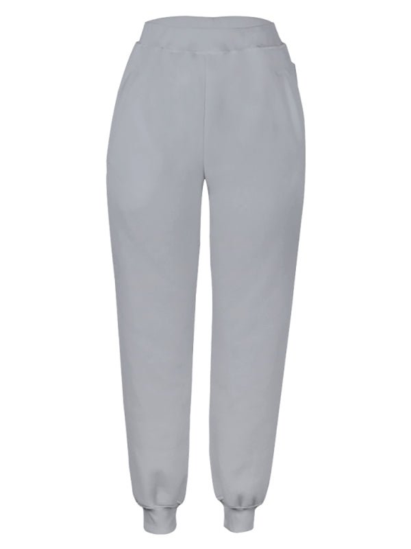 Women's Casual Cotton Loose Pocket Sports Pajama Pants - Mavella Boutique