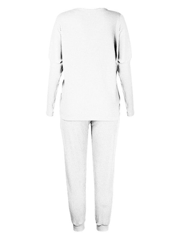 Women's Long - Sleeved Loose Loungewear Pajamas - Mavella Boutique