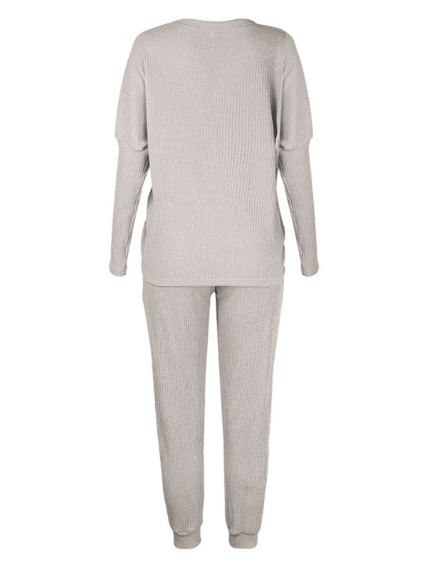 Women's Long - Sleeved Loose Loungewear Pajamas - Mavella Boutique