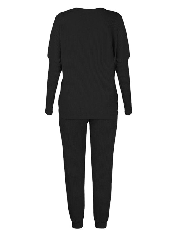 Women's Long - Sleeved Loose Loungewear Pajamas - Mavella Boutique