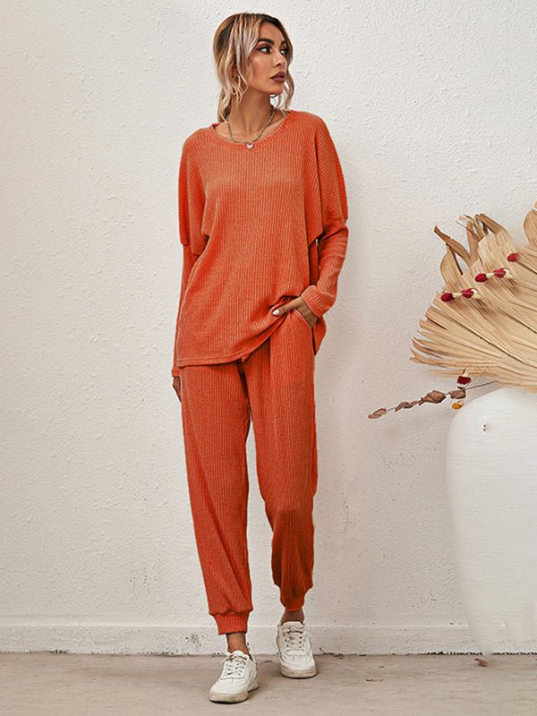 Women's Long - Sleeved Loose Loungewear Pajamas - Mavella Boutique