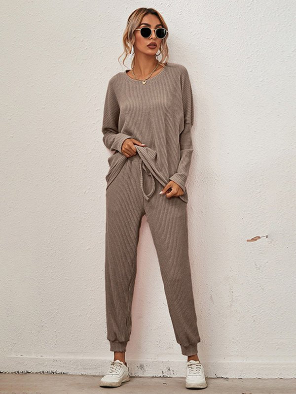 Women's Long - Sleeved Loose Loungewear Pajamas - Mavella Boutique
