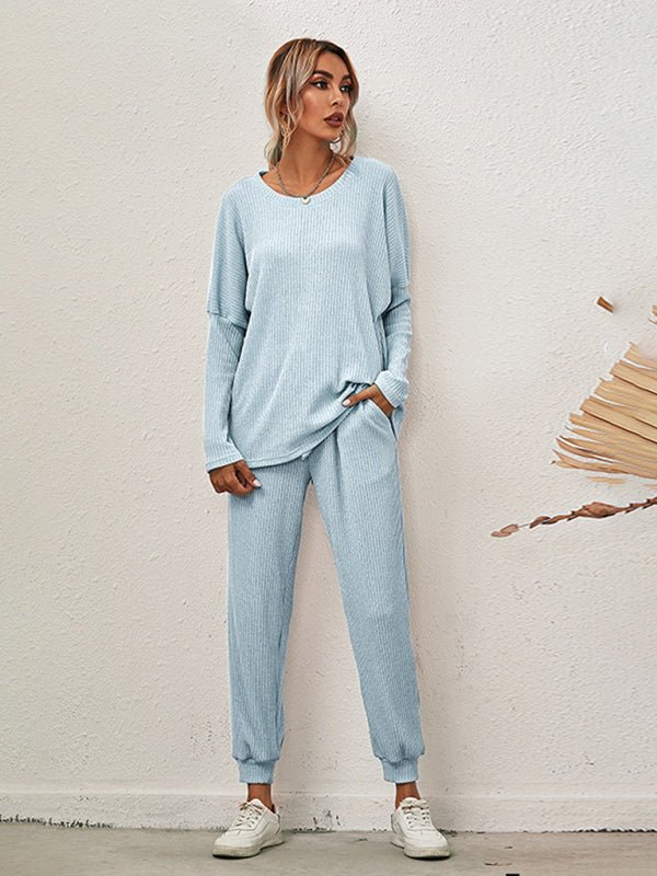 Women's Long - Sleeved Loose Loungewear Pajamas - Mavella Boutique