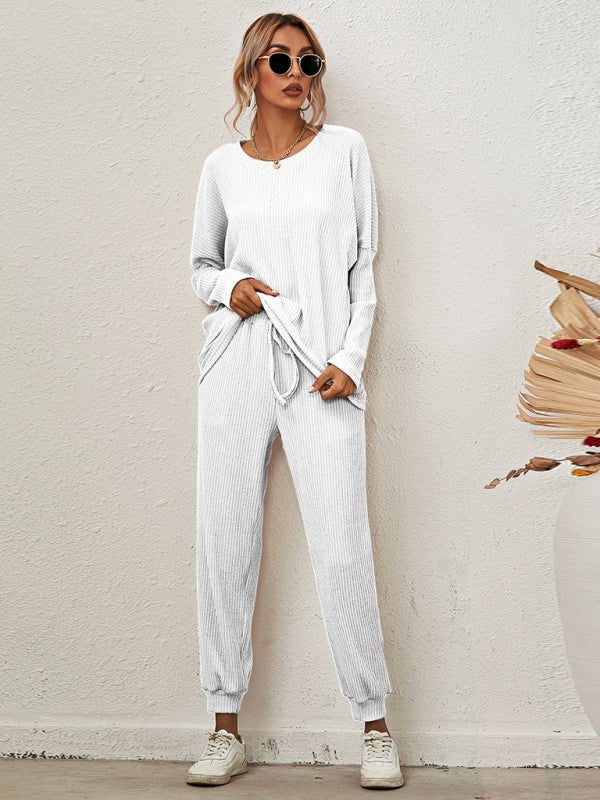 Women's Long - Sleeved Loose Loungewear Pajamas - Mavella Boutique