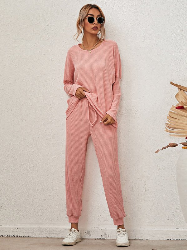 Women's Long - Sleeved Loose Loungewear Pajamas - Mavella Boutique