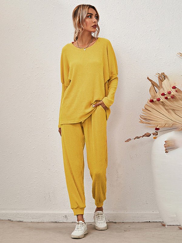Women's Long - Sleeved Loose Loungewear Pajamas - Mavella Boutique