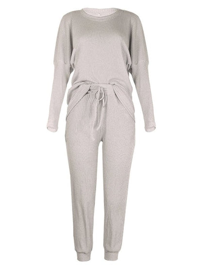 Women's Long - Sleeved Loose Loungewear Pajamas - Mavella Boutique