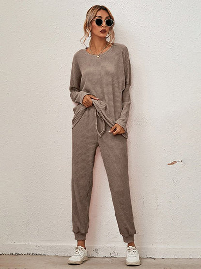 Women's Long - Sleeved Loose Loungewear Pajamas - Mavella Boutique