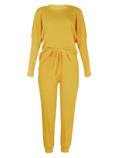 Women's Long - Sleeved Loose Loungewear Pajamas - Mavella Boutique