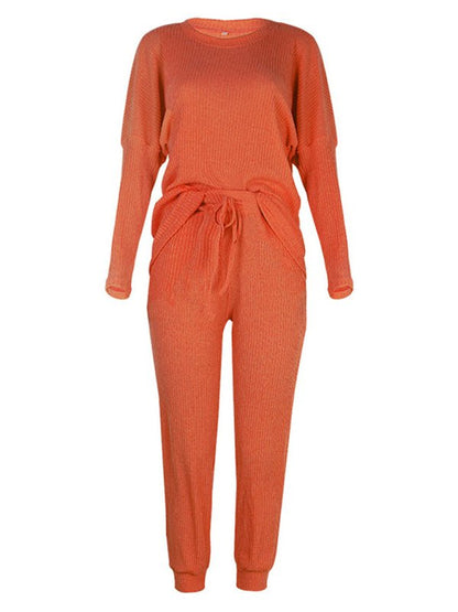 Women's Long - Sleeved Loose Loungewear Pajamas - Mavella Boutique