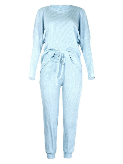 Women's Long - Sleeved Loose Loungewear Pajamas - Mavella Boutique